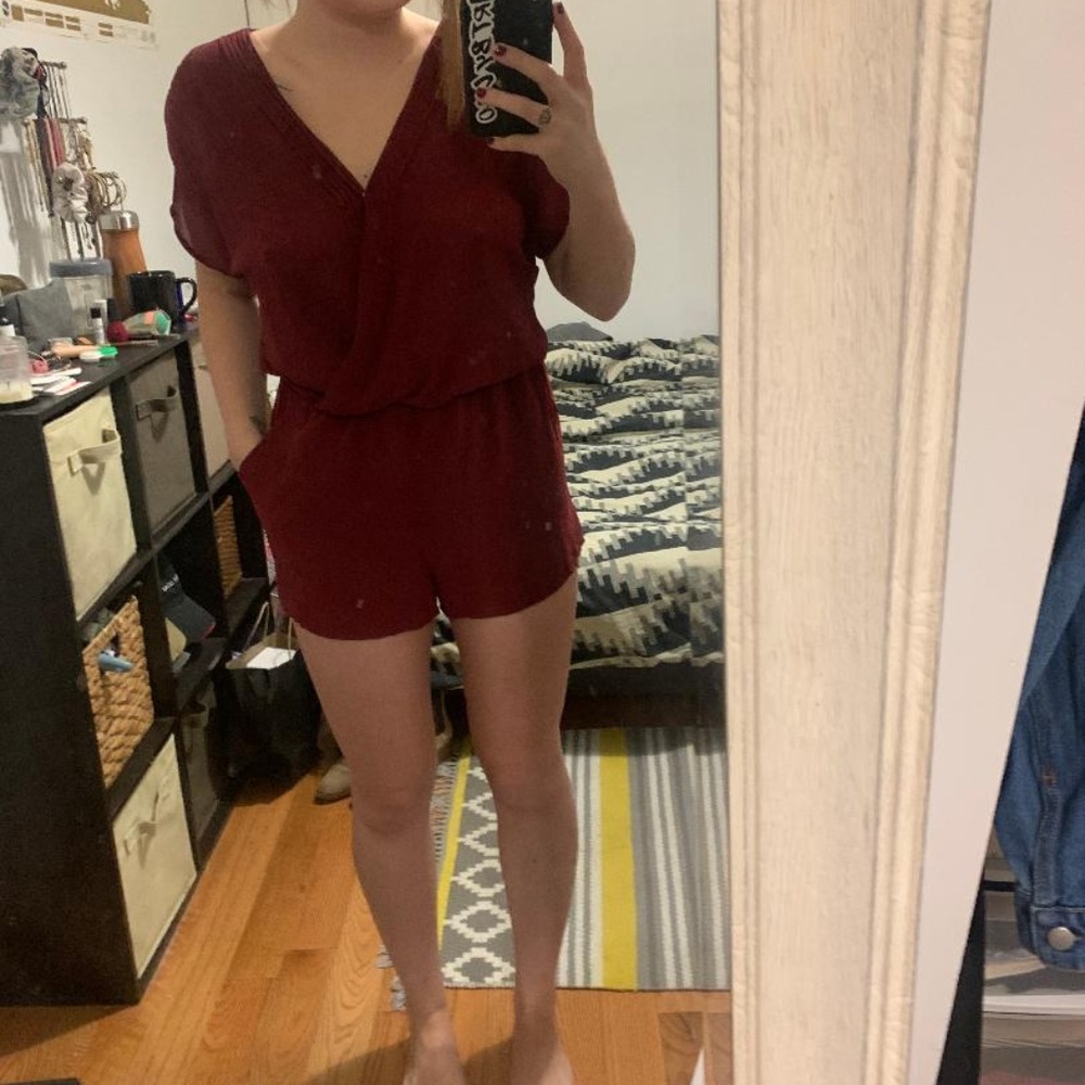 Deep V Romper - image 4